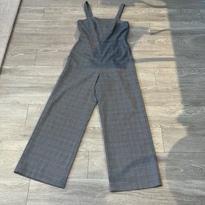 Gianni Bini Gray Straight leg Jumpsuit. Worn once!